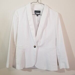 NWT J. Crew White Linen Blend Parke Blazer – 4 Petite